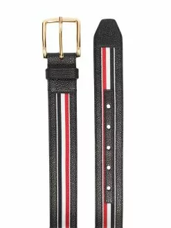 Thom Browne RWB stripe belt