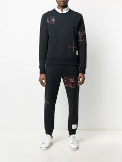 Thom Browne embroidered detail sweatshirt
