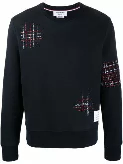 Thom Browne embroidered detail sweatshirt