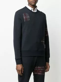 Thom Browne embroidered detail sweatshirt