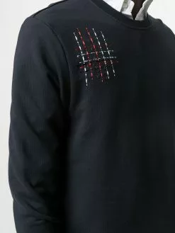 Thom Browne embroidered detail sweatshirt