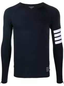Thom Browne signature 4 stripe performance top