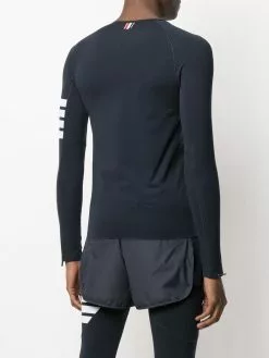 Thom Browne signature 4 stripe performance top