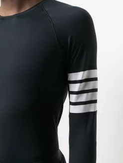 Thom Browne signature 4 stripe performance top