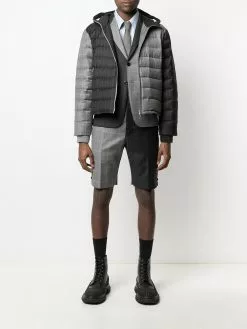 Thom Browne panelled tailored blazer