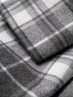 Thom Browne tartan check wool trousers