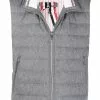 Thom Browne RWB stripe puffer gilet