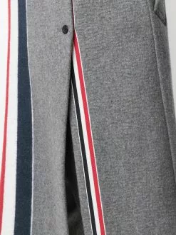 Thom Browne RWB stripe tailored coat
