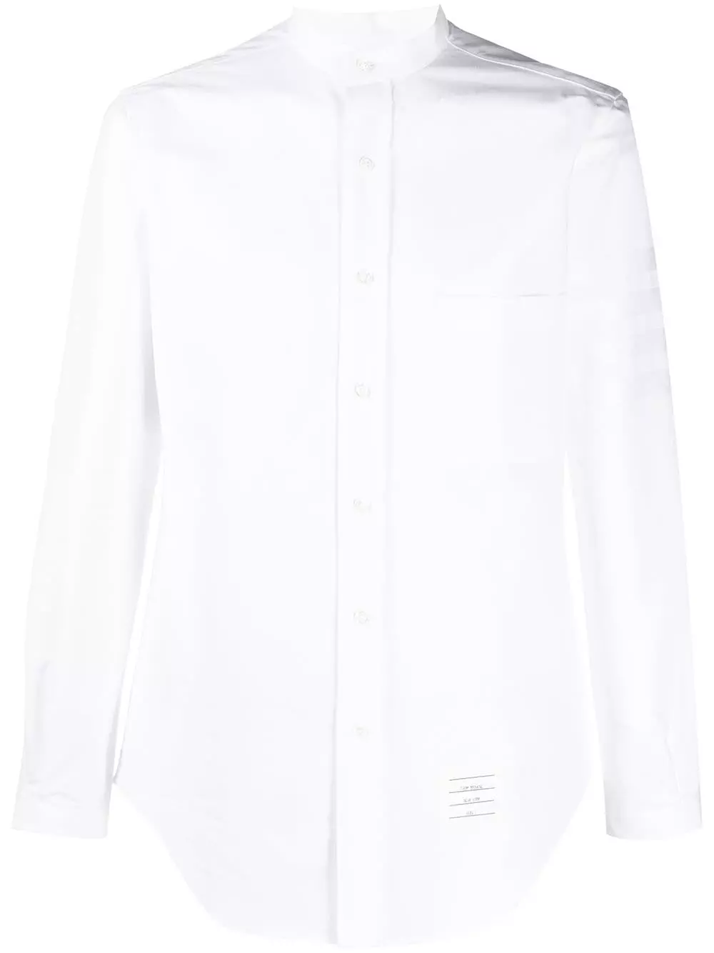 Thom Browne 4 Bar stripe cotton shirt shirts of men 1 Thom Browne 4-Bar stripe cotton shirt