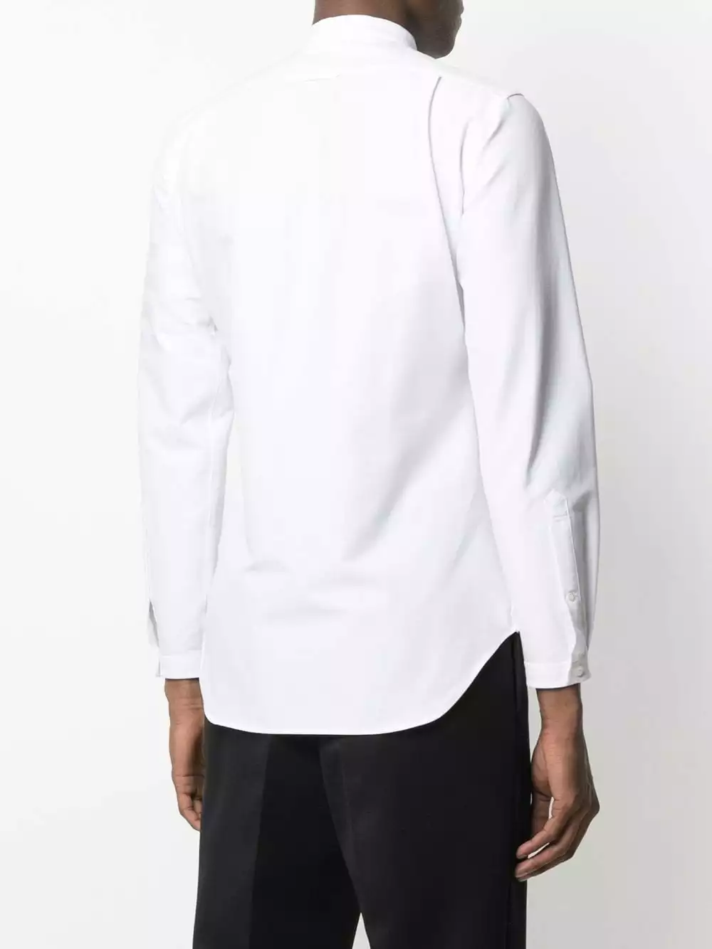 Thom Browne 4 Bar stripe cotton shirt shirts of men 4 Thom Browne 4-Bar stripe cotton shirt