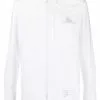 Thom Browne embroidered-detail buttoned shirt