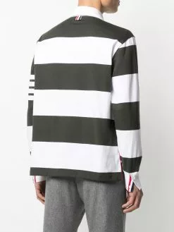 Thom Browne 4-Bar motif polo shirt