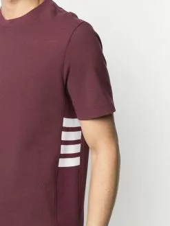 Thom Browne 4-Bar motif short-sleeve T-shirt