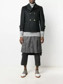 Thom Browne ribbed roll-neck jumper