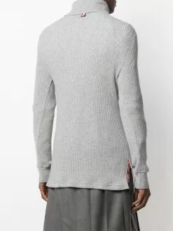 Thom Browne ribbed roll-neck jumper