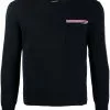 Thom Browne signature stripe trim jumper