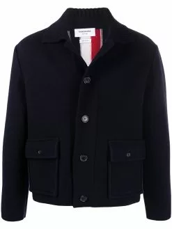 Thom Browne RWB stripe shirt jacket