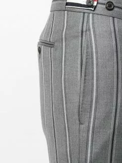 Thom Browne Striped wool trousers cropped pants of men 11 Thom Browne striped wool trousers