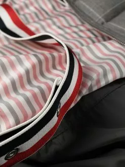 Thom Browne panelled puffer jacket