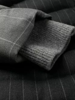 Thom Browne panelled puffer jacket