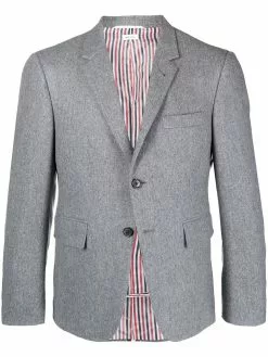 Thom Browne RWB stripe tailored blazer