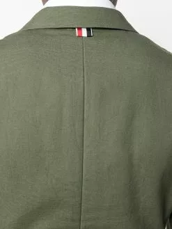 Thom Browne 4-Bar motif single-breasted blazer