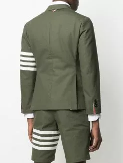 Thom Browne 4-Bar motif single-breasted blazer