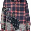 Thom Browne embroidered bear shirt jacket