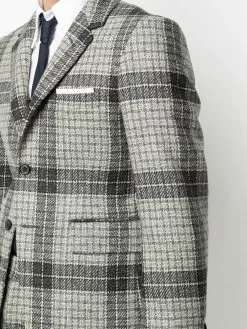 Thom Browne checked wool suit jacket
