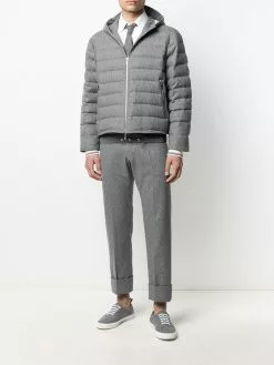 Thom Browne tri-stripe puffer jacket