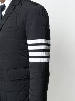 Thom Browne 4 Bar motif padded blazer down jackets of men 9 Thom Browne 4-Bar motif padded blazer
