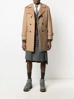 Thom Browne double-breasted overcoat