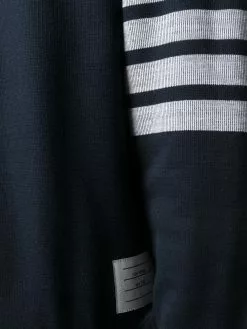 Thom Browne striped-sleeve jumper