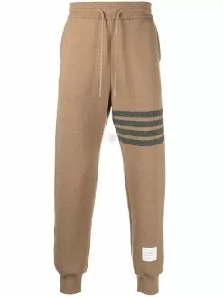 Thom Browne 4-Bar drawstring track pants