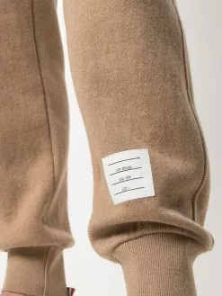 Thom Browne 4-Bar drawstring track pants