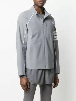 Thom Browne 4-Bar motif performance jacket