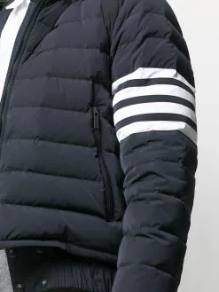Thom Browne 4-Bar stripe padded jacket