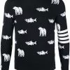 Thom Browne fish bear jumper