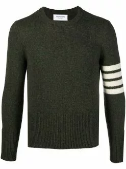 Thom Browne 4-Bar chunky-knit jumper