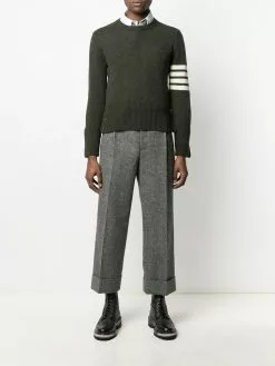 Thom Browne 4-Bar chunky-knit jumper
