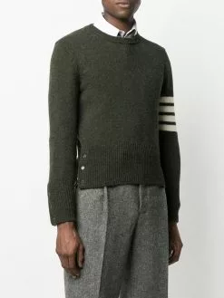 Thom Browne 4-Bar chunky-knit jumper
