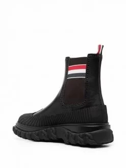 Thom Browne RWB stripe ankle boots