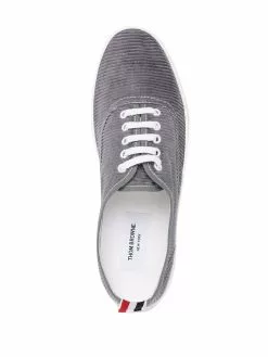 Thom Browne low-top corduroy sneakers