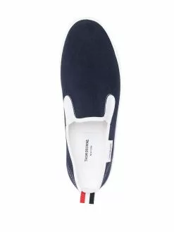 Thom Browne slip-on flat sneakers
