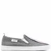 Thom Browne grosgrain trim low-top sneakers