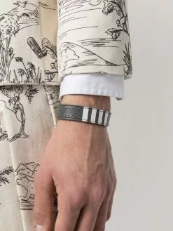 Thom Browne 4-Bar stripe bracelet