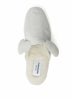 Thom Browne Hector shearling-lined slippers