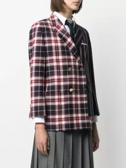 Thom Browne asymmetric panelled blazer