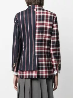 Thom Browne asymmetric panelled blazer