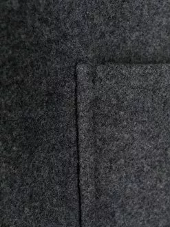 Thom Browne notched-lapel single-breasted coat